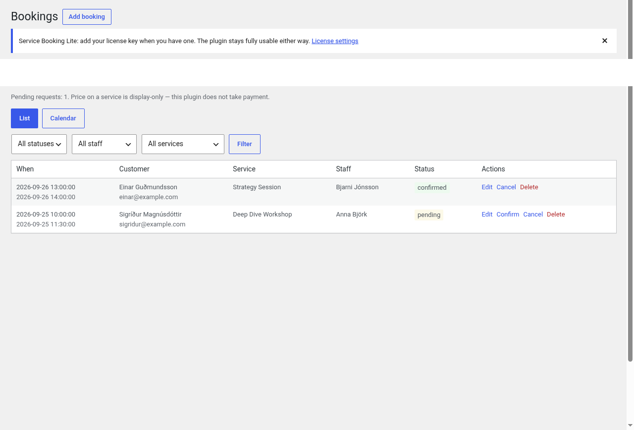 Service Booking Lite - Image 3